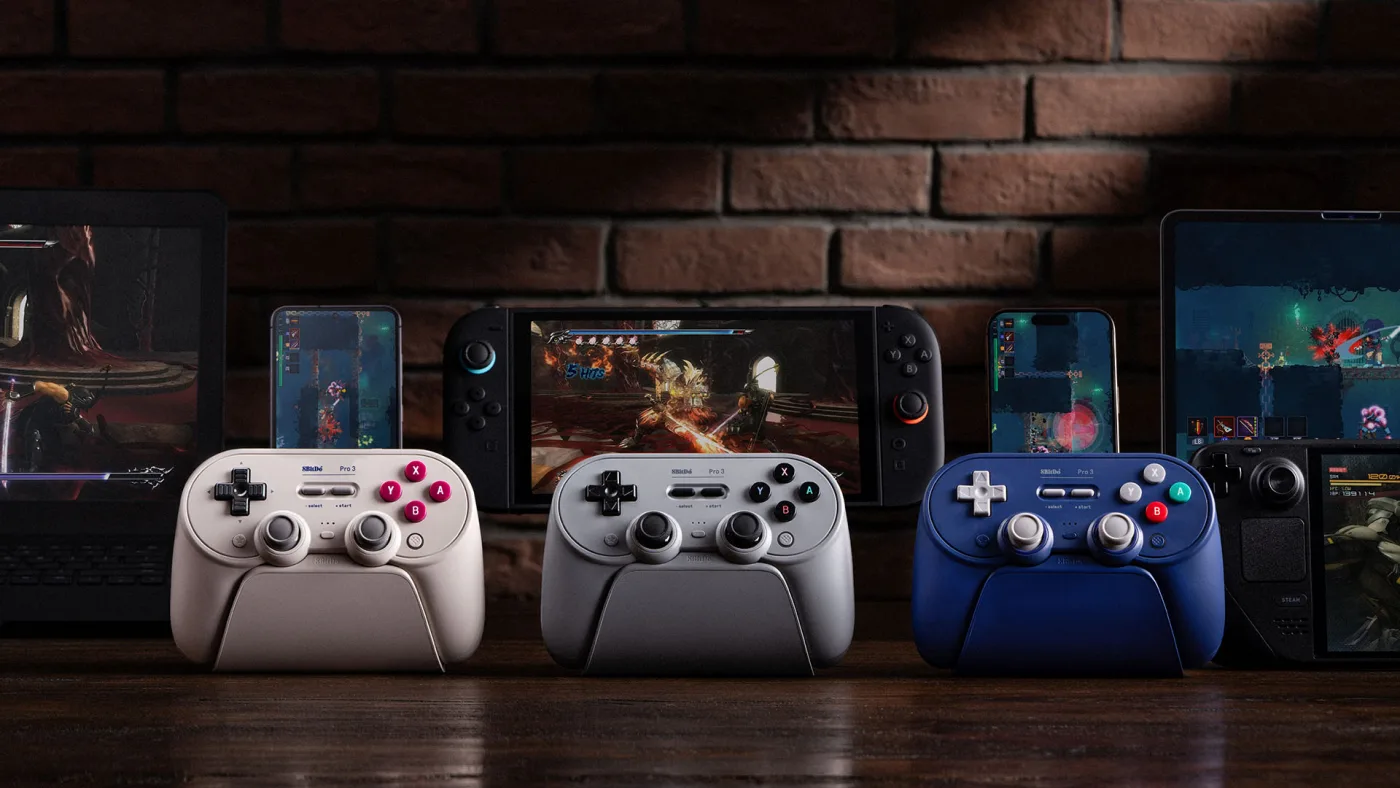 8BitDo Pro 3 Controller, İlk Fiyat İndirimiyle Karşınızda!