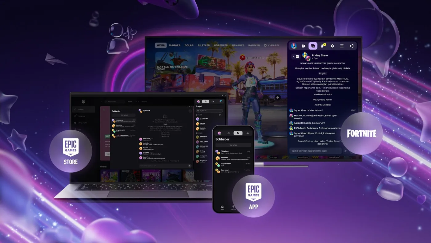 Epic Games Yeni Sohbet Sistemini Duyurdu