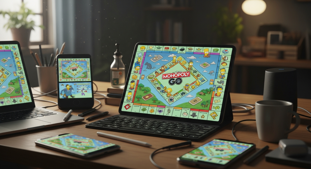 Monopoly Go ve The Simpsons Crossover'ı Geliyor: İşte 2026'nın En